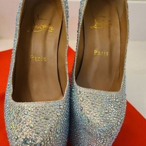 Deaigmer Rhinestone High Heels